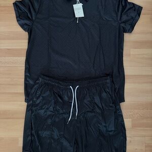 NWT Duval North America Black Tonal Golf Matching Set - Mens XXXL